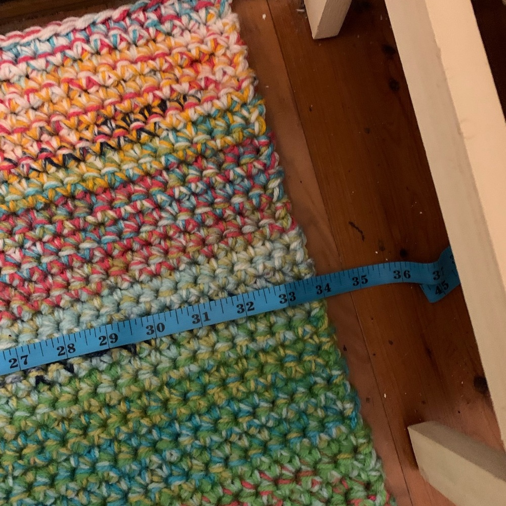 Crochet Rug - Picture 2 of 3